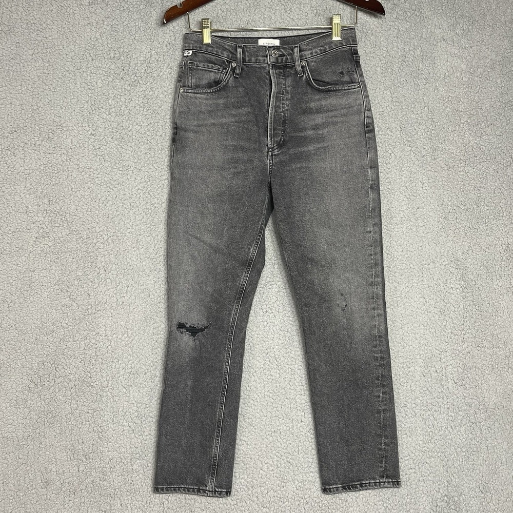 CITIZENS OF HUMANITY Womens 26 Jolene Premium Vintage High Rise Button Fly Jeans